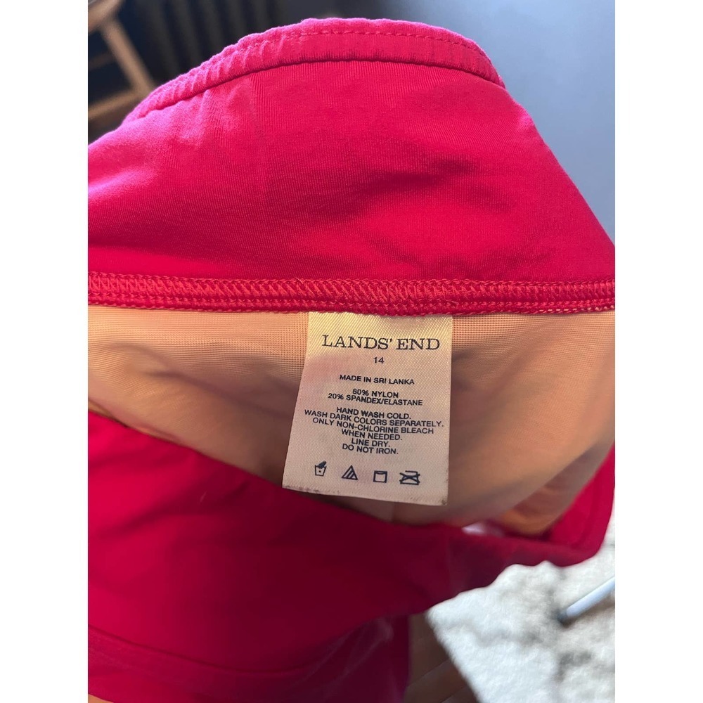 L.L. Bean Pink Bathing Suit Bottom14 - Picture 4 of 4